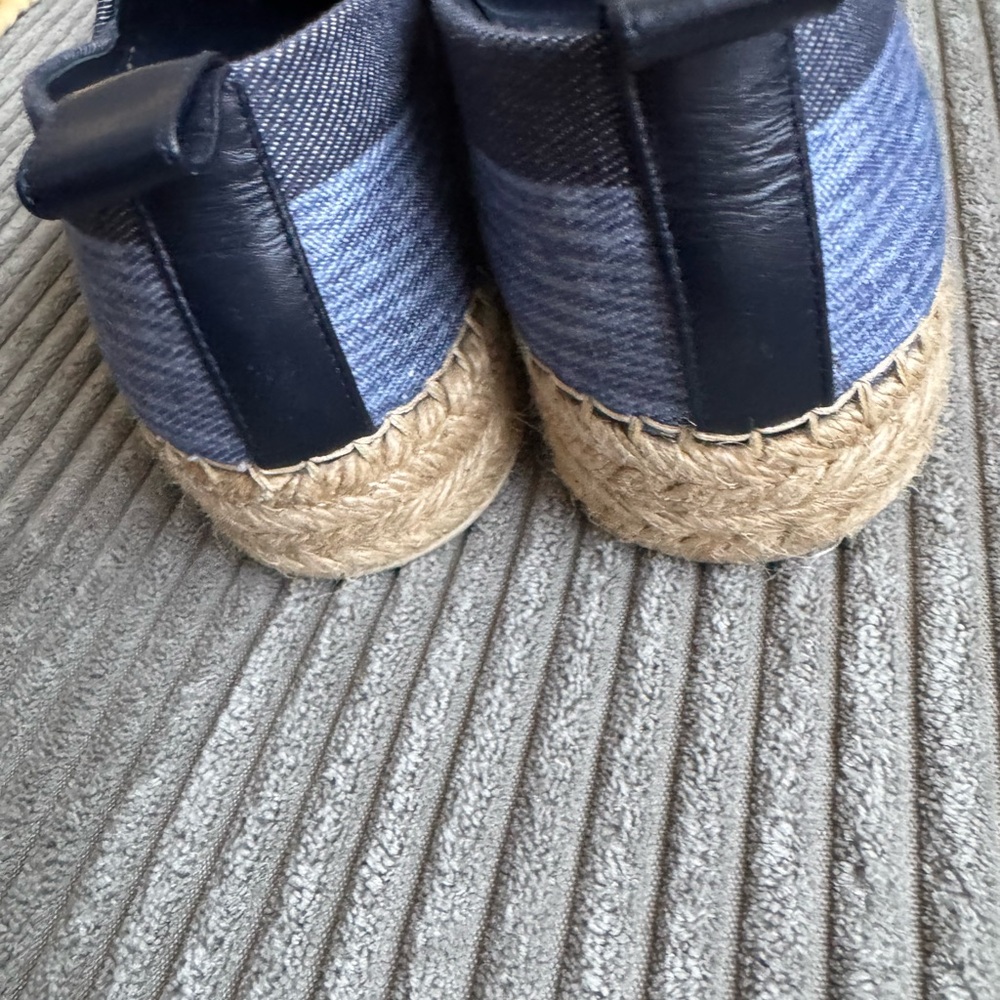 Louis Vuitton 💯 Authentic Espadrilles Navy Blue size 40 with dust bags - Picture 5 of 12